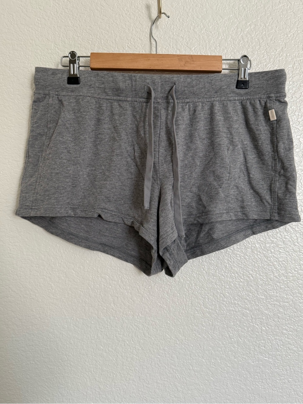 UGG Cozy Gray Women's Sleep Shorts with Drawstring Size L